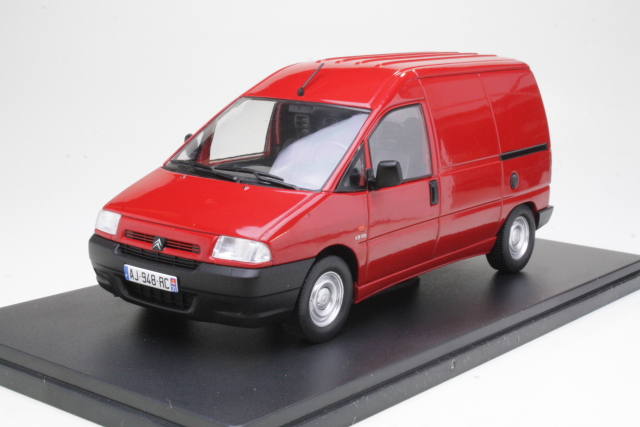 Citroen Jumpy 1995, punainen - Sulje napsauttamalla kuva