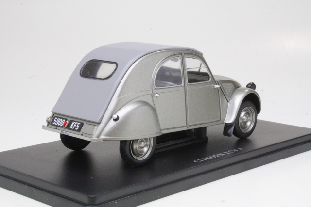 Citroen 2CV A Cabriolet Closed Roof 1948, grey - Click Image to Close