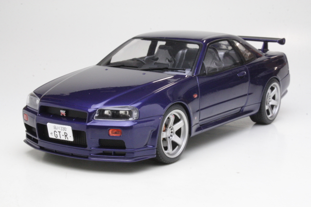 Nissan GT-R R34 1999, blue