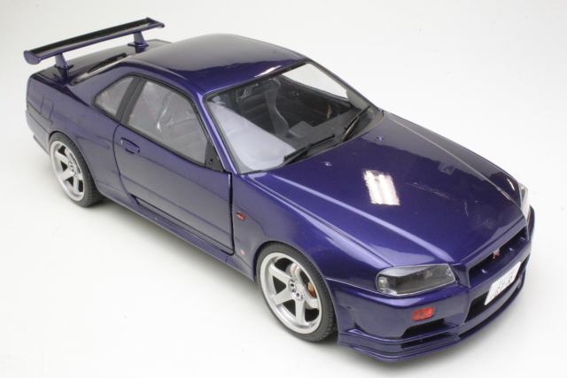 Nissan GT-R R34 1999, sininen