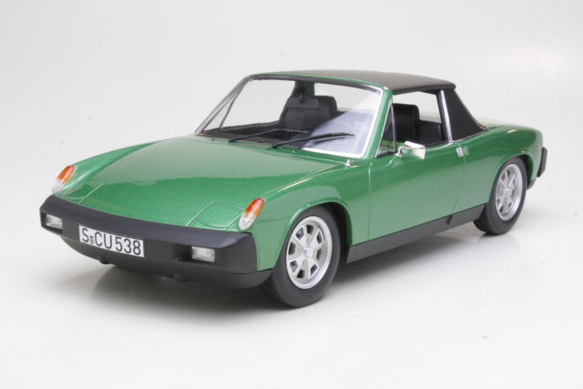 Porsche 914/4 2.0 1975, vihreä - Sulje napsauttamalla kuva