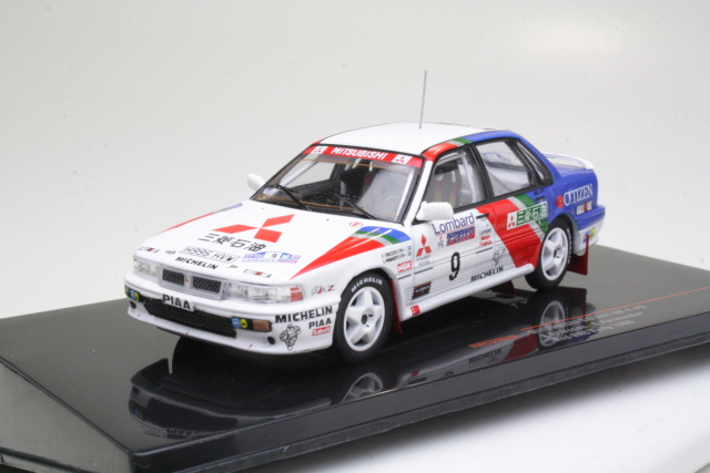 Mitsubishi Galant VR-4, RAC 1990, K.Eriksson, no.9 - Sulje napsauttamalla kuva