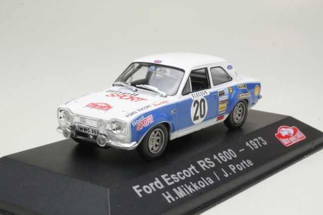 Ford Escort Mk1 RS1600, Monte Carlo 1973, H.Mikkola, no.20 - Sulje napsauttamalla kuva