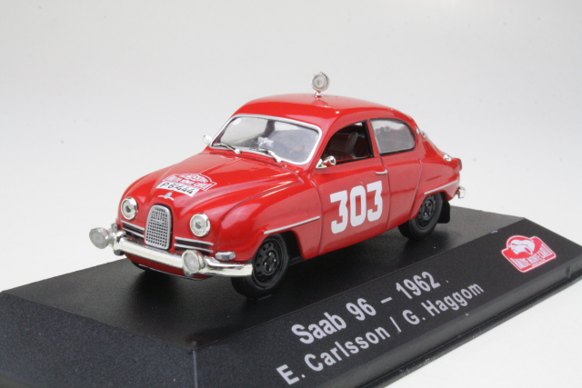 Saab 96, Monte Carlo 1962, E.Carlsson, no.303 - Sulje napsauttamalla kuva