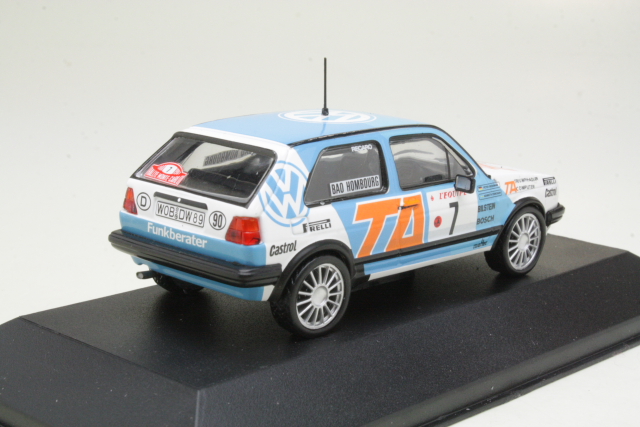 VW Golf 2 GTI, Monte Carlo 1987, K.Eriksson, no.7 - Sulje napsauttamalla kuva