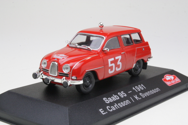 Saab 95, Monte Carlo 1961, E.Carlsson, no.53 - Sulje napsauttamalla kuva