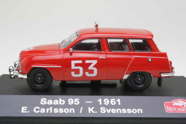 Saab 95, Monte Carlo 1961, E.Carlsson, no.53 - Sulje napsauttamalla kuva