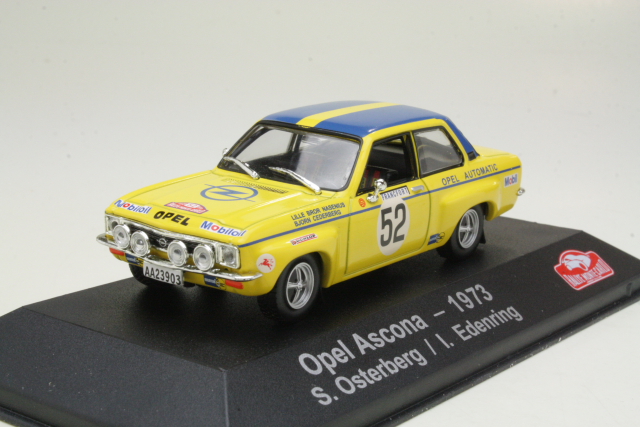 Opel Ascona A, Monte Carlo 1973, S.Osterberg, no.52 - Sulje napsauttamalla kuva