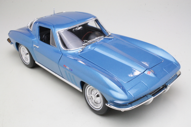 Chevrolet Corvette C2 1965, sininen - Sulje napsauttamalla kuva