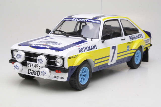 Ford Escort Mk2 RS1800, Acropolis 1979, R.Clark, no.7 - Sulje napsauttamalla kuva