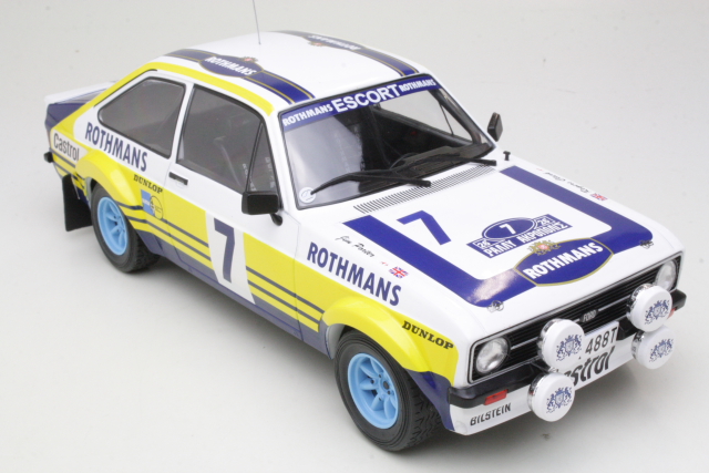 Ford Escort Mk2 RS1800, Acropolis 1979, R.Clark, no.7 - Sulje napsauttamalla kuva