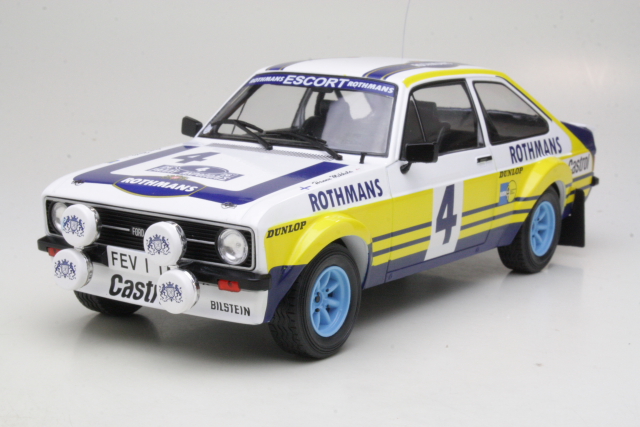 Ford Escort Mk2 RS1800, Acropolis 1979, H.Mikkola, no.4 - Sulje napsauttamalla kuva