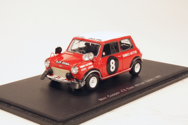 Mini Cooper, Safari 1967, R.Aaltonen, no.8 - Sulje napsauttamalla kuva