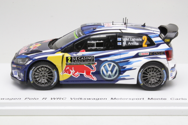 VW Polo R WRC, Monte Carlo 2016, J-M.Latvala, no.2