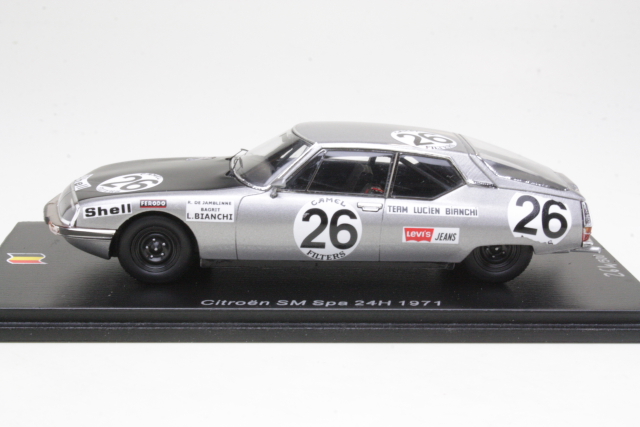 Citroen SM, 24h Spa 1971, R. de Jamblinne, no.26