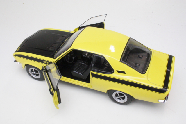 Opel Manta A GT/E 1974, keltainen/musta