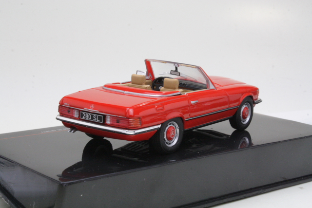 Mercedes 280SL (R107) 1979, punainen