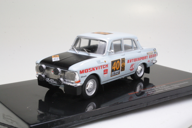 Moskvitch 412, London-Mexiko 1970, S.Tenishev, no.40