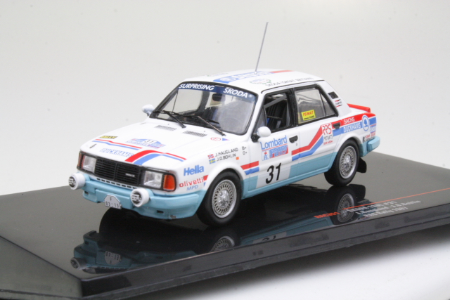 Skoda 130 L, RAC 1987, J.Haugland, no.31