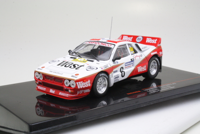 Lancia Rally 037 Evo 2, Antibes 1984, C.Capone, no.6 - Click Image to Close