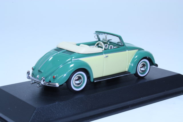 VW Hebmueller Cabriolet 1949, green/yellow