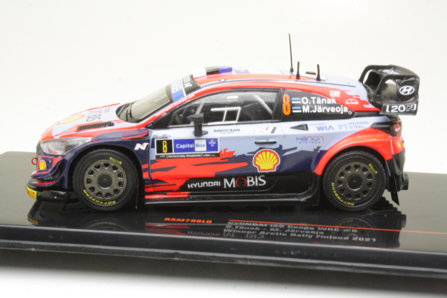 Hyundai i20 Coupe WRC, Arctic Rally Finland 2021, O.Tänak, no.8