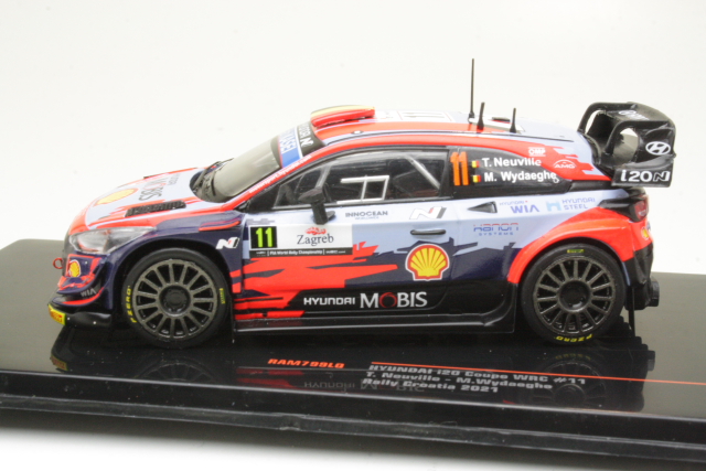 Hyundai i20 Coupe WRC, Croatia 2021, T.Neuville, no.11