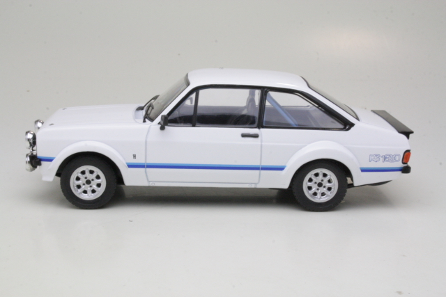 Ford Escort Mk2 RS1800 1975, valkoinen/sininen - Sulje napsauttamalla kuva