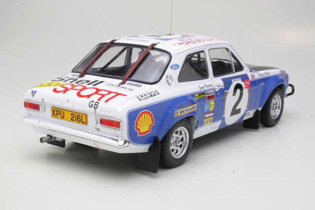 Ford Escort Mk1 RS1600, Safari 1973, R.Clark, no.2