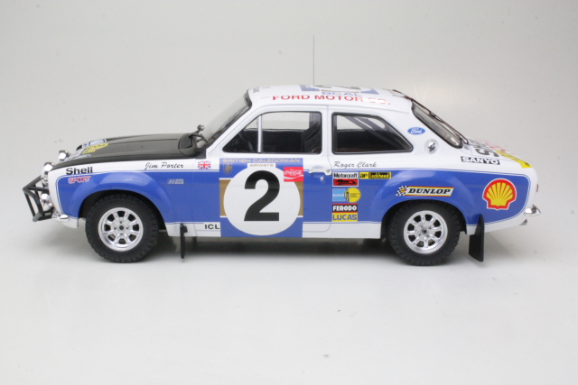 Ford Escort Mk1 RS1600, Safari 1973, R.Clark, no.2 - Sulje napsauttamalla kuva