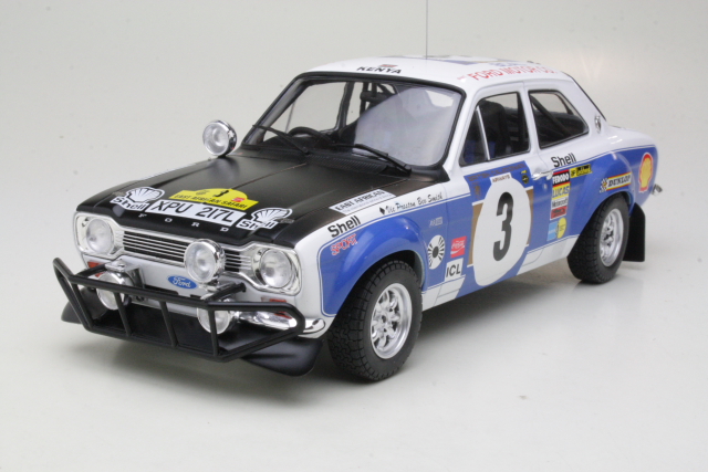 Ford Escort Mk1 RS1600, Safari 1973, V.Preston, no.3 - Sulje napsauttamalla kuva