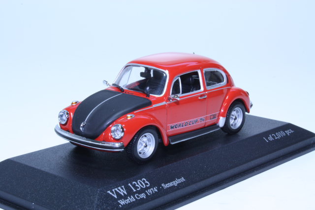 VW Kupla 1303 "World Cup 1974", punainen