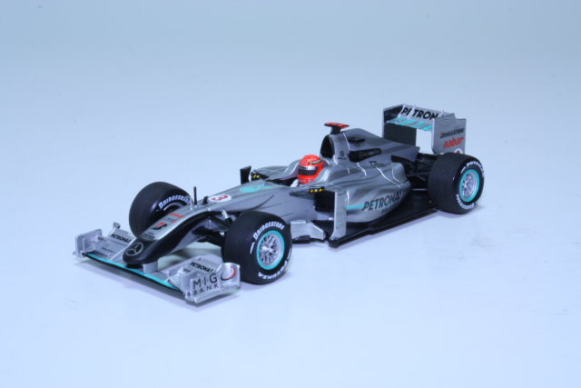 Mercedes GP W01, Show Car 2010, M.Schumacher, no.3