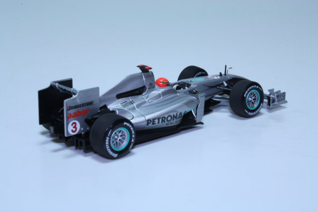 Mercedes GP W01, Show Car 2010, M.Schumacher, no.3