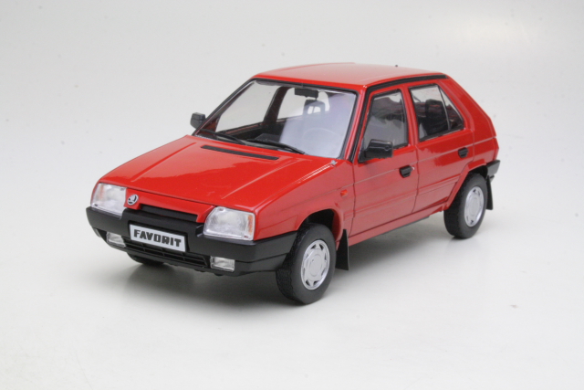 Skoda Favorit 1989, punainen