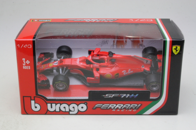 Ferrari SF71H, F1 2018, K.Räikkönen, no.7