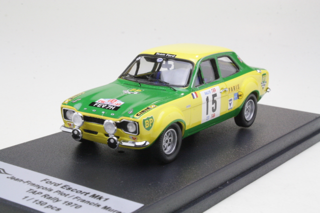 Ford Escort Mk1, Portugal 1970, J-F.Piot, no.15 - Sulje napsauttamalla kuva