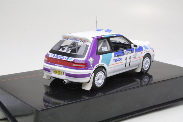Mazda 323 GTX, Finland 1990, H.Mikkola, no.11