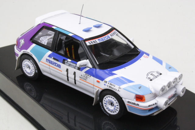 Mazda 323 GTX, Finland 1990, H.Mikkola, no.11