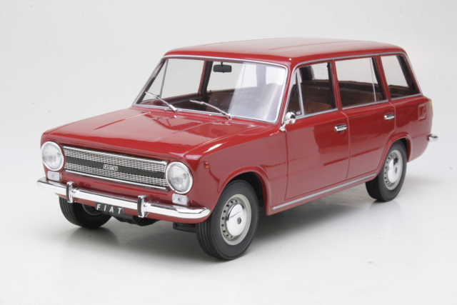 Fiat 124 Familiare 1972, red