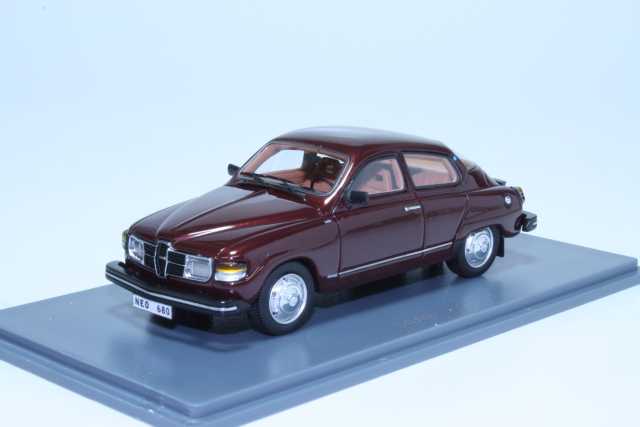 Saab 96 1979, tummanpunainen