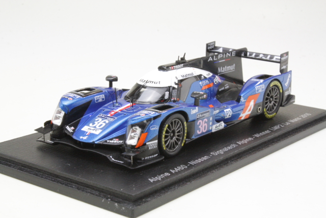 Alpine A460, Le Mans 2016, Menezes/Lapierre/Richelmi, no.36