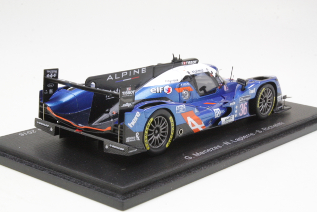 Alpine A460, Le Mans 2016, Menezes/Lapierre/Richelmi, no.36