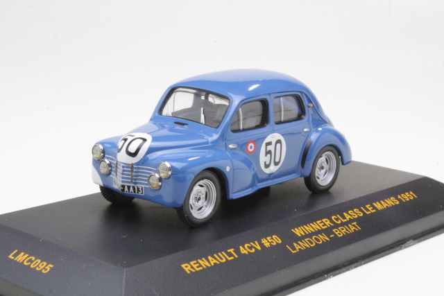 Renault 4CV, Le Mans 1951, F.Landon/A.Briat, no.50