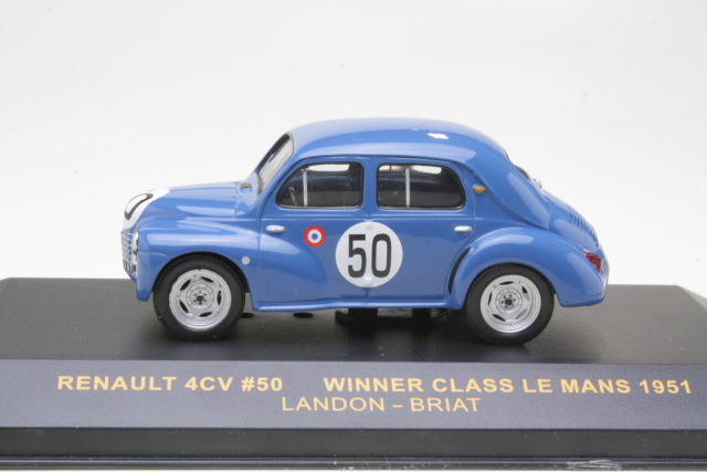 Renault 4CV, Le Mans 1951, F.Landon/A.Briat, no.50 - Sulje napsauttamalla kuva