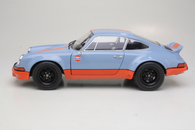 Porsche 911 RSR Coupe 1973, blue/orange