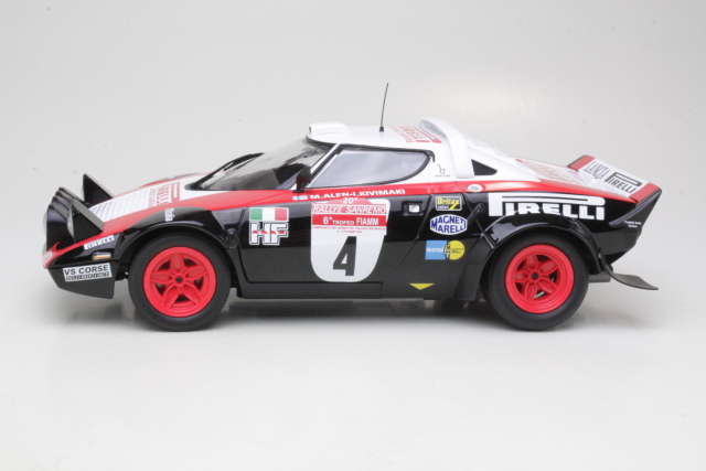 Lancia Stratos HF, 1st. San Remo 1978, M.Alen, no.4 - Sulje napsauttamalla kuva