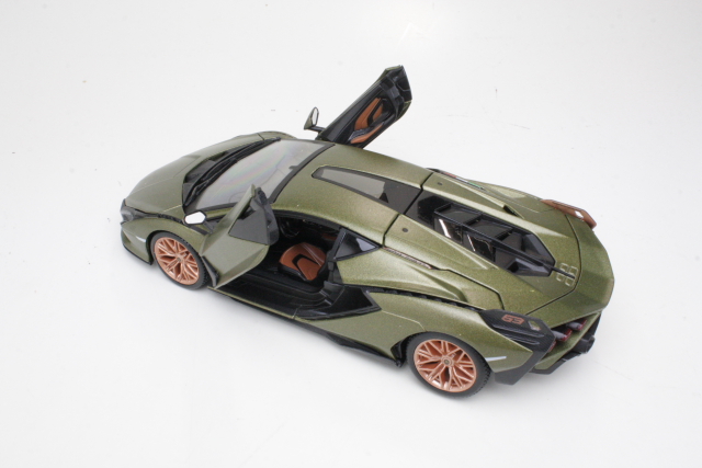 Lamborghini Sian FKP37 2019, vihreä - Sulje napsauttamalla kuva