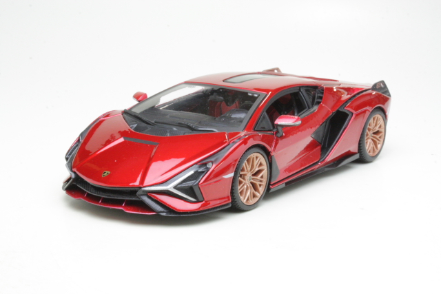 Lamborghini Sian FKP37 2019, punainen