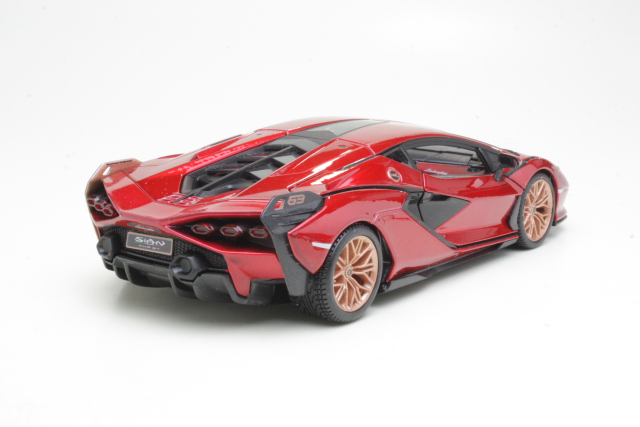 Lamborghini Sian FKP37 2019, red